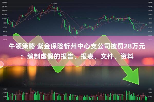 牛领策略 紫金保险忻州中心支公司被罚28万元：编制虚假的报告、报表、文件、资料
